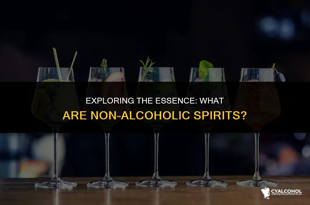what is a non-alcoholic spirit