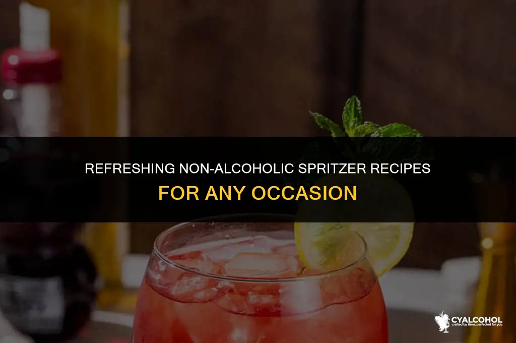 what is a non alcoholic spritzer