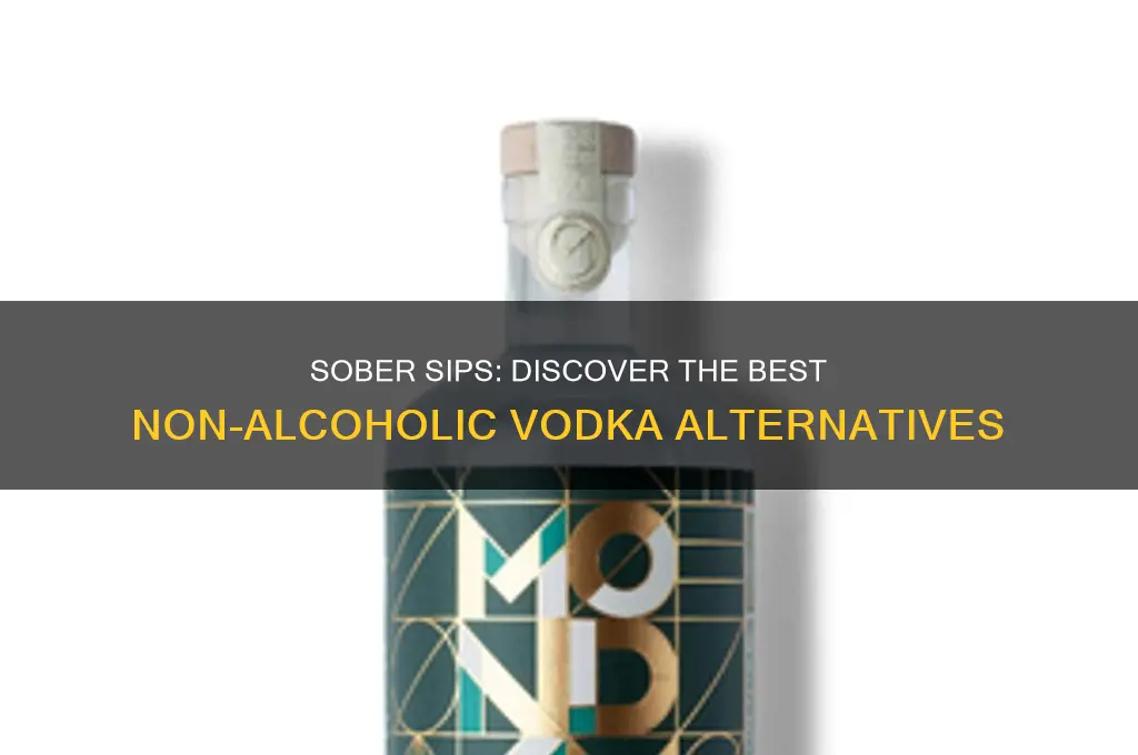 what is a non alcoholic substitute for vodka