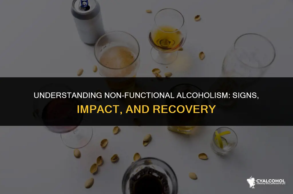 what is a non functional alcoholic