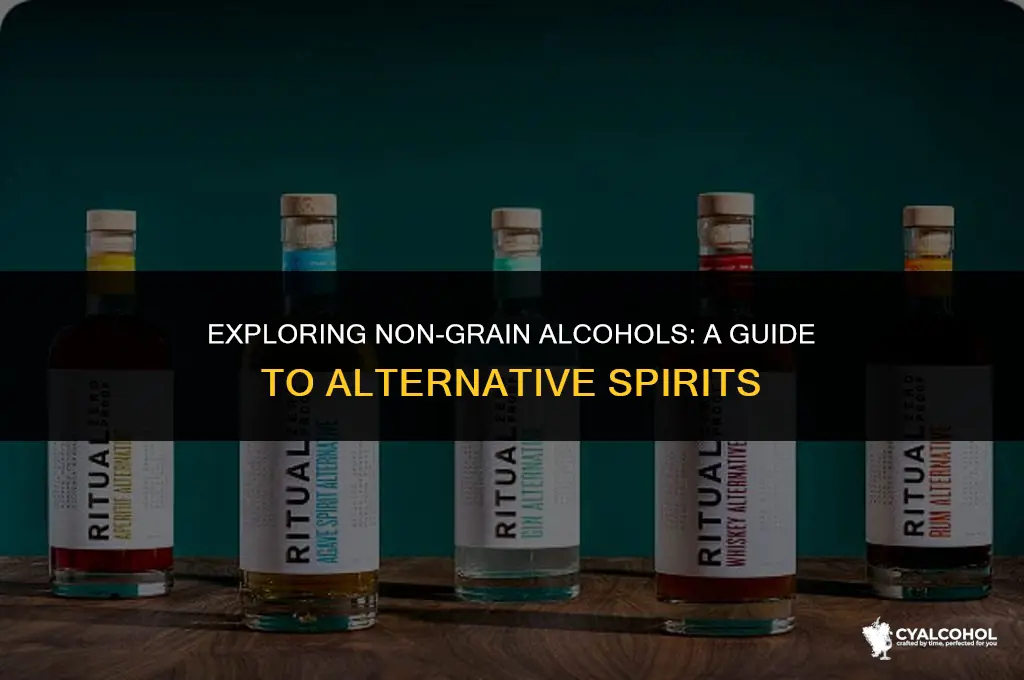 what is a non grain alcohol