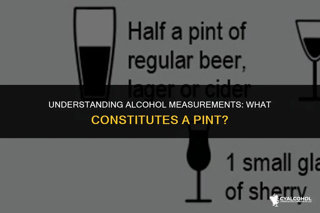 what is a pint in alcohol