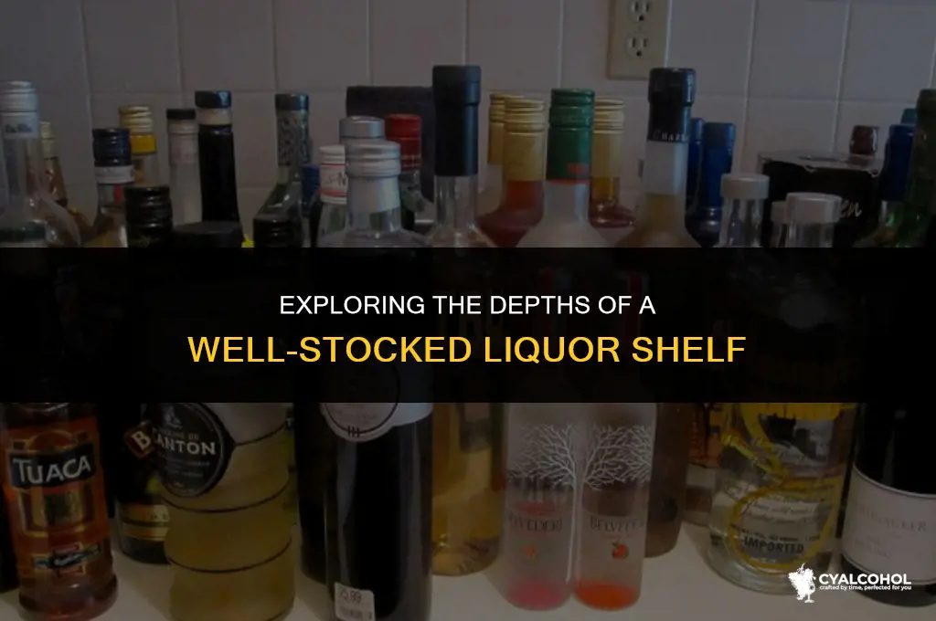 what is a shelf of alcohol