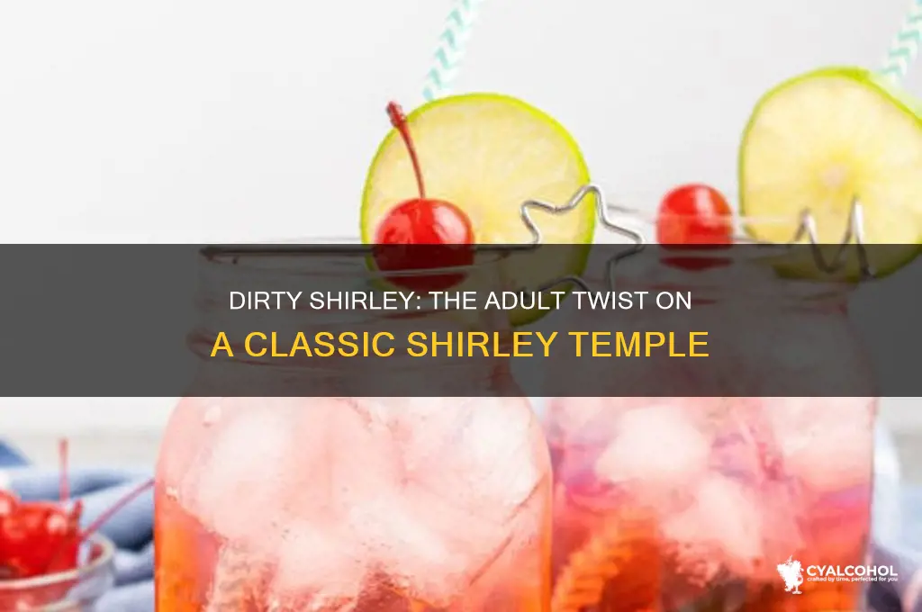 what is a shirley temple with alcohol called