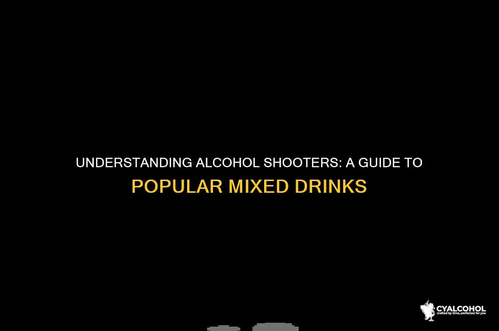 what is a shooter in alcohol