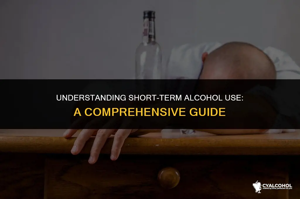 what is a short case alcohol