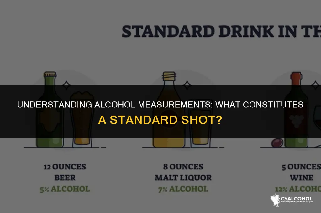 what is a shot in alcohol