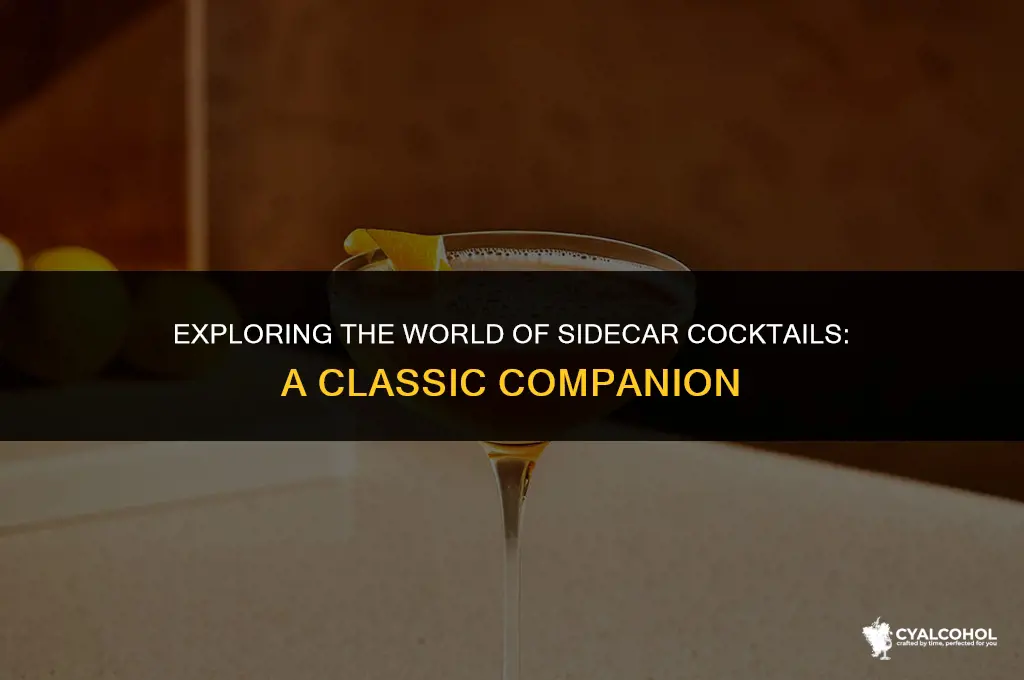 what is a sidecar alcoholic beverage