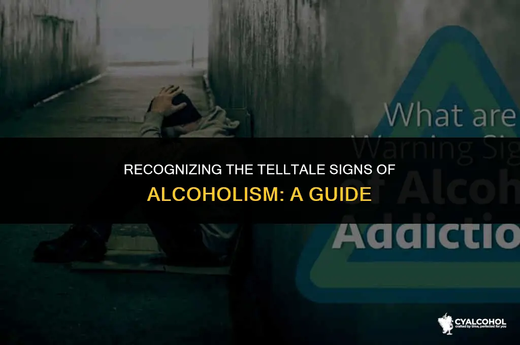 what is a sign of alcoholism