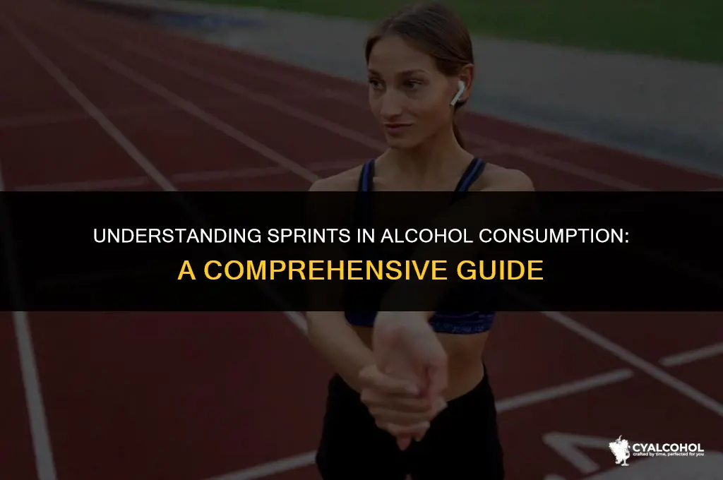 what is a sprint in alcohol