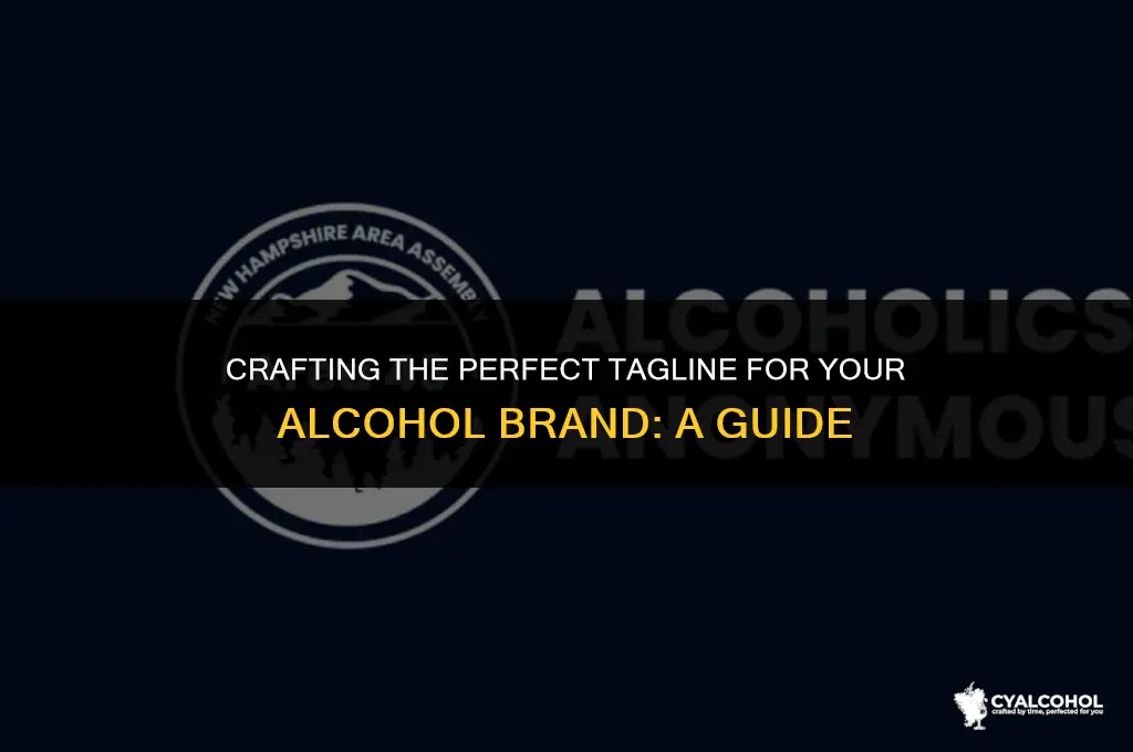 what is a tagline for alcohol
