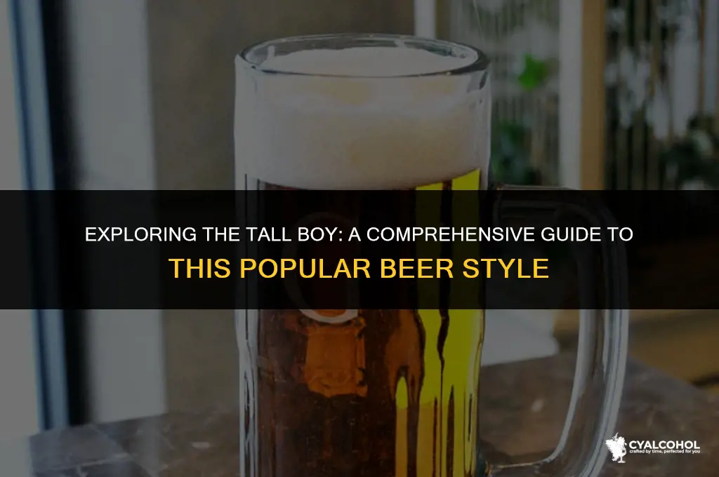 what is a tall boy alcohol