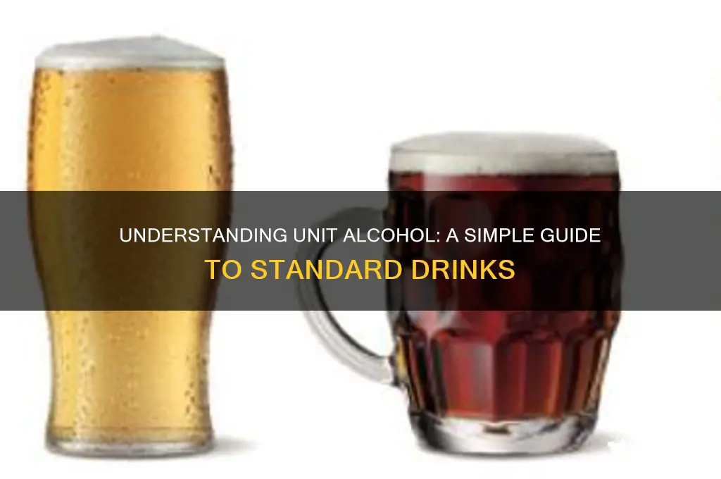 what is a unit alcohol