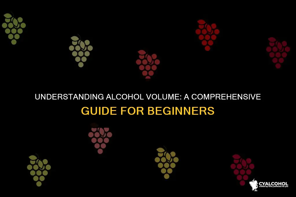 what is a volume of alcohol