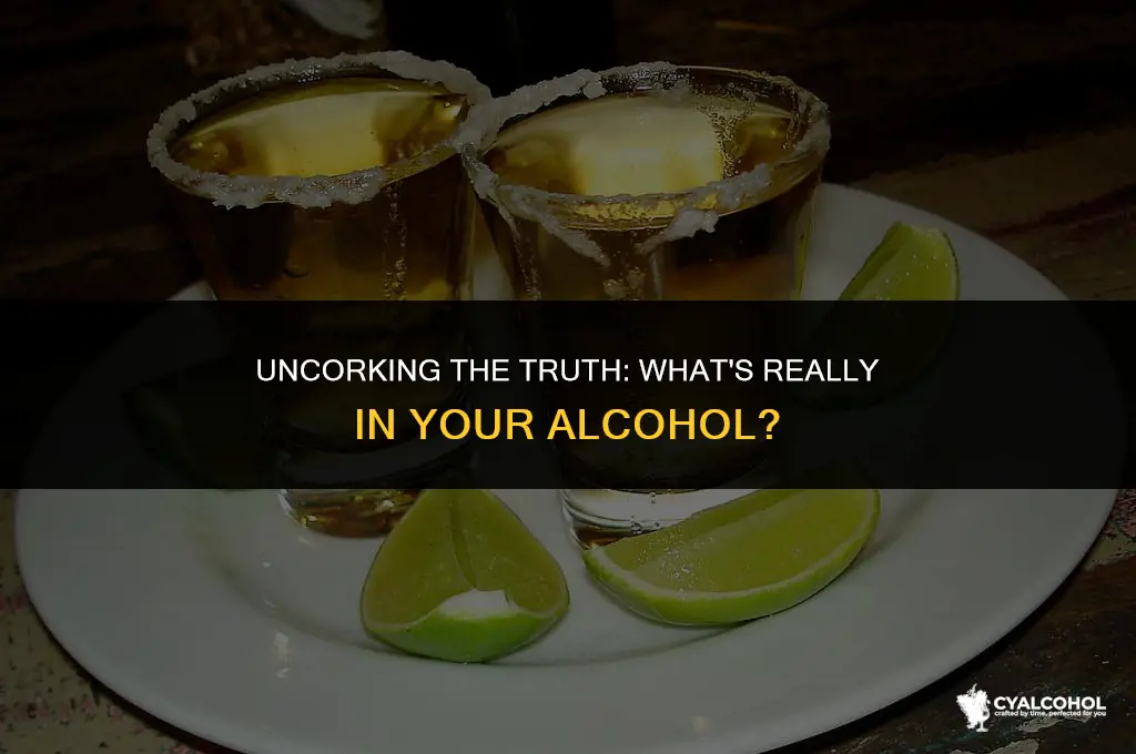 what is a worm in alcohol