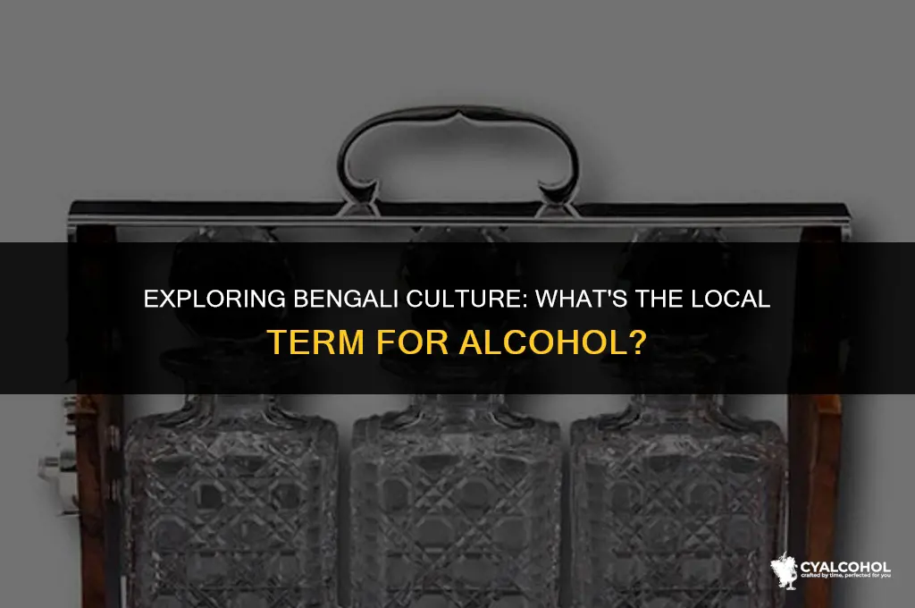 what is alcohol called in bengali