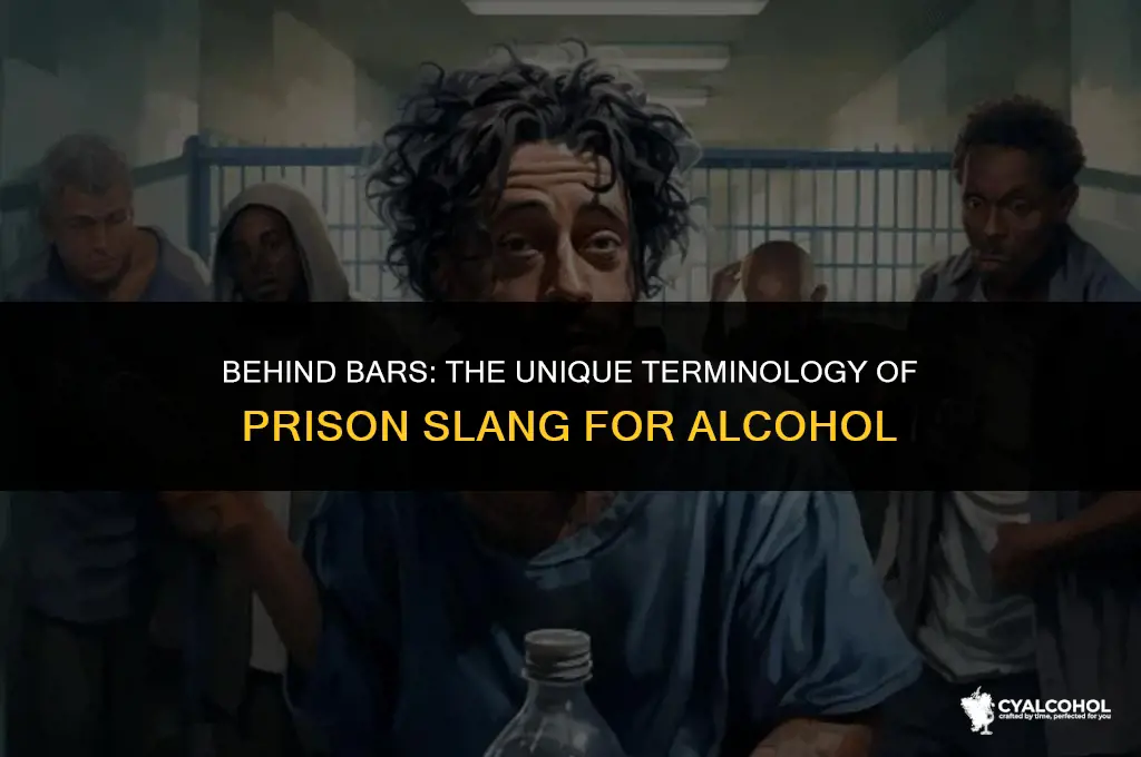 what is alcohol called in prison