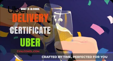 Uber's Alcohol Delivery Certificate: What You Need to Know
