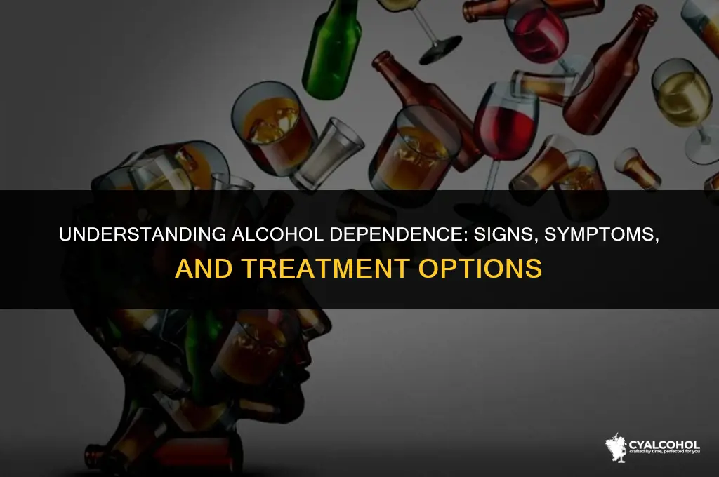 what is alcohol dependence characterized by