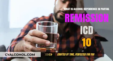 Alcohol Dependence: Partial Remission and Recovery