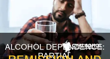 what is alcohol dependence in partial remission icd 10