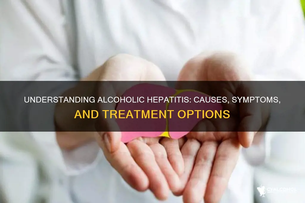 what is alcohol hepatitis