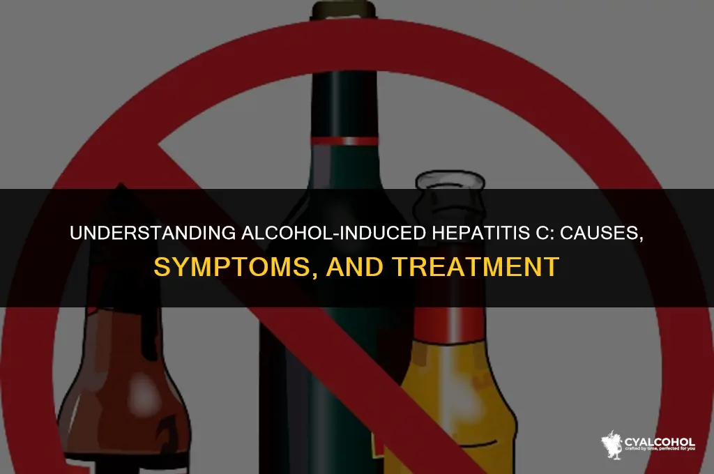 what is alcohol induced hepatitis c