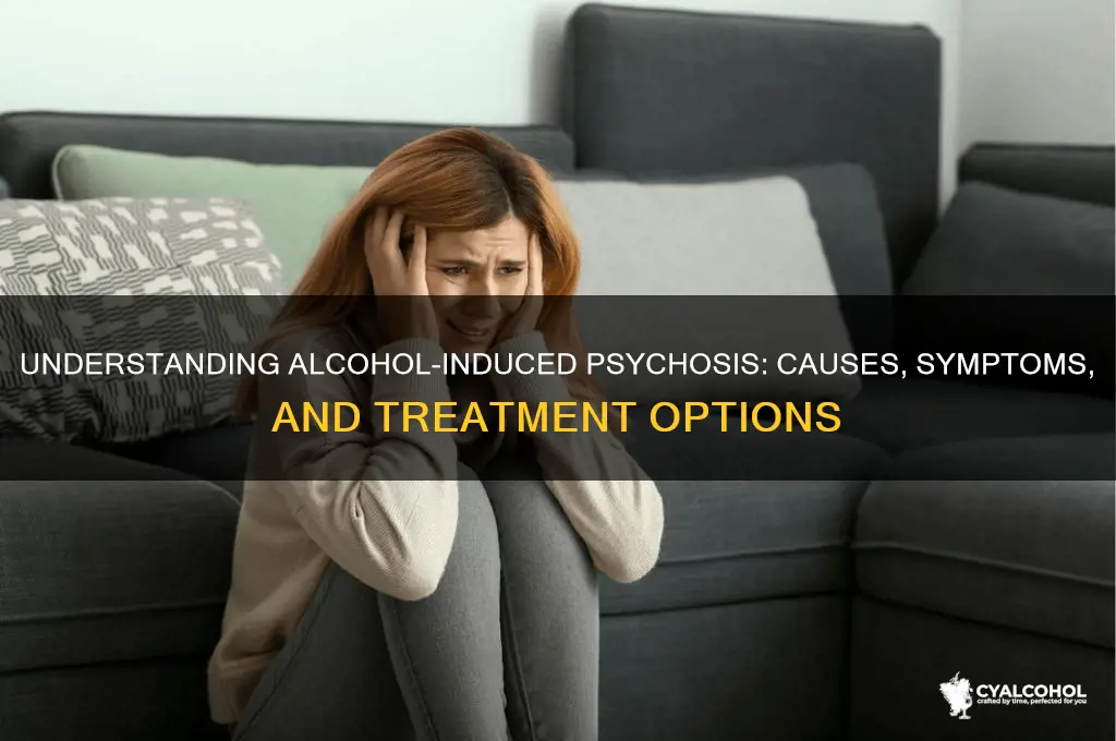 what is alcohol induced psychosis