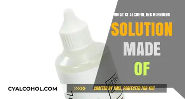 Understanding Alcohol Ink Blending Solution Ingredients and Composition