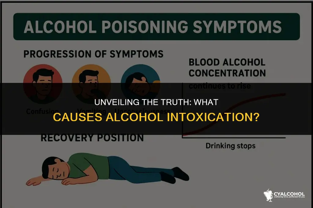 what is alcohol intoxication actually from