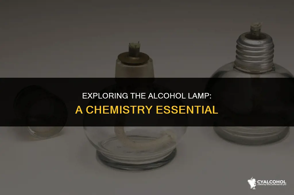 what is alcohol lamp in chemistry
