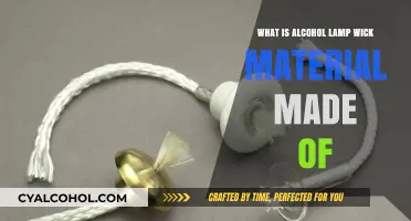 What Material is Used to Make Alcohol Lamp Wicks?