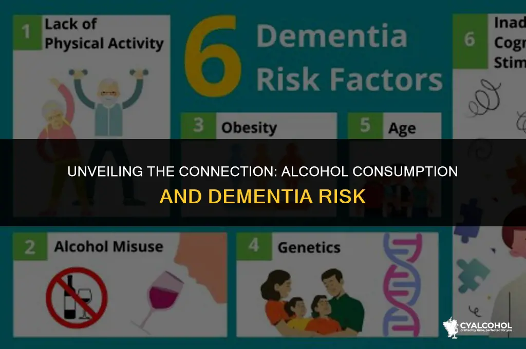 what is alcohol linked to dementia