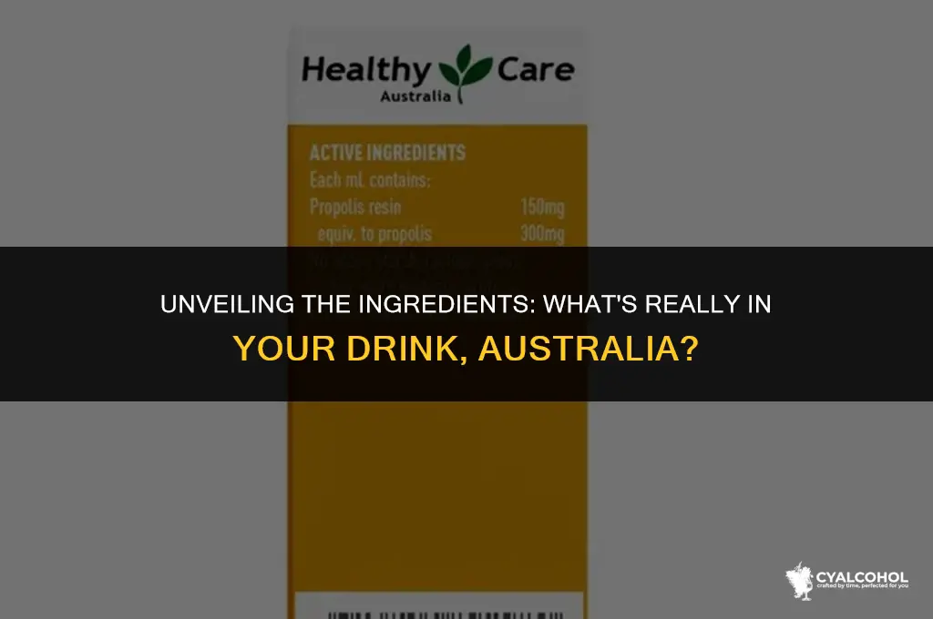 what is alcohol made of au
