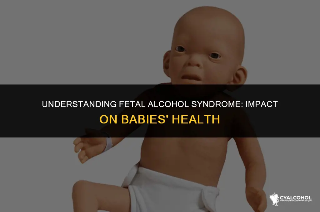 what is alcohol syndrome in babies