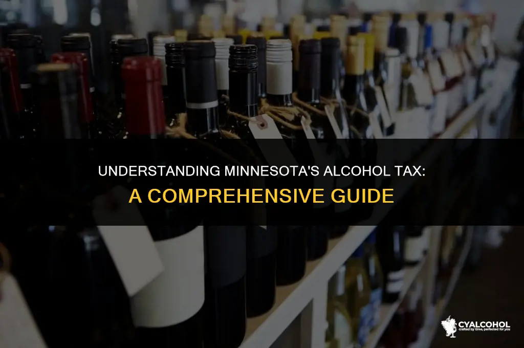 what is alcohol tax in minnesota