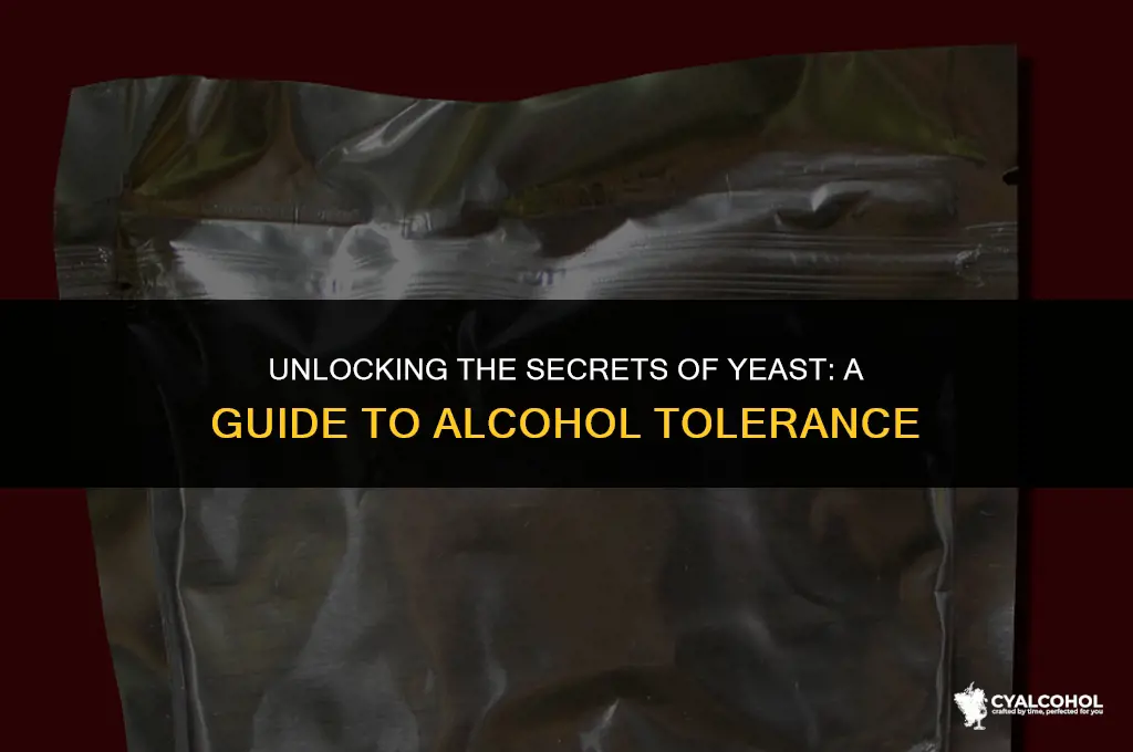 what is alcohol tolerance in yeast
