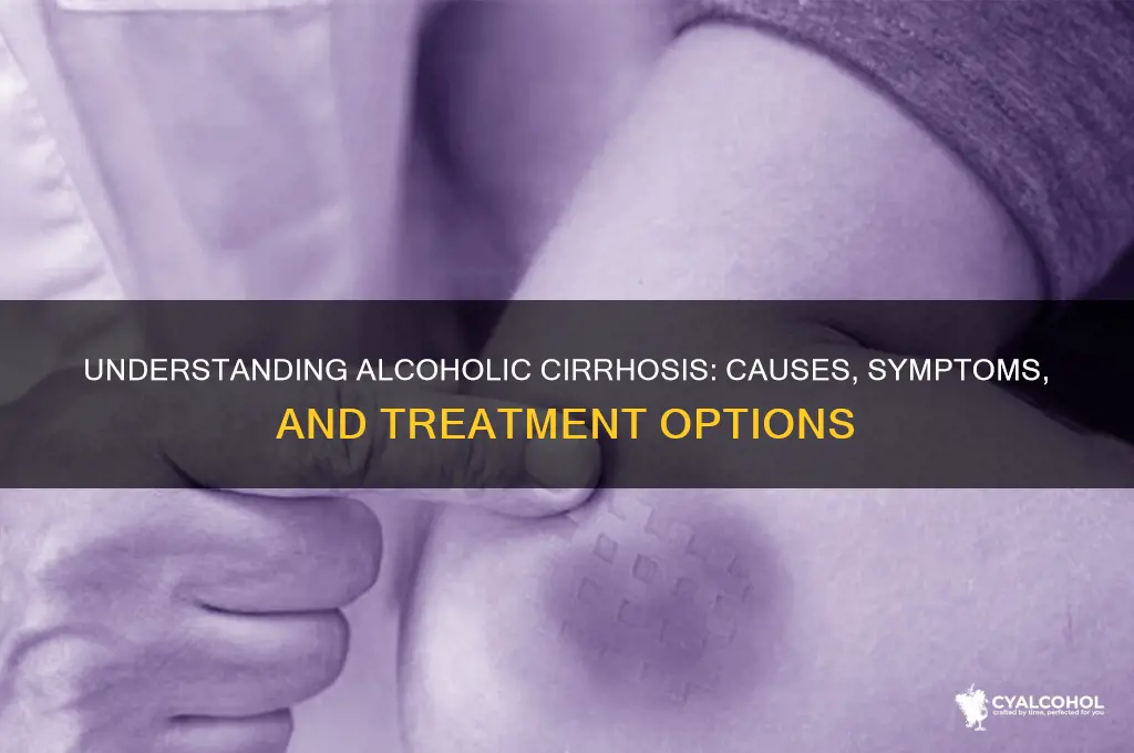 what is alcoholic cirrhosis