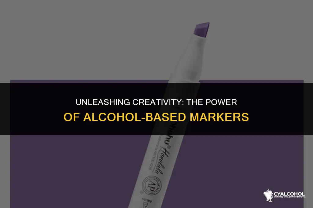what is an alcohol based marker