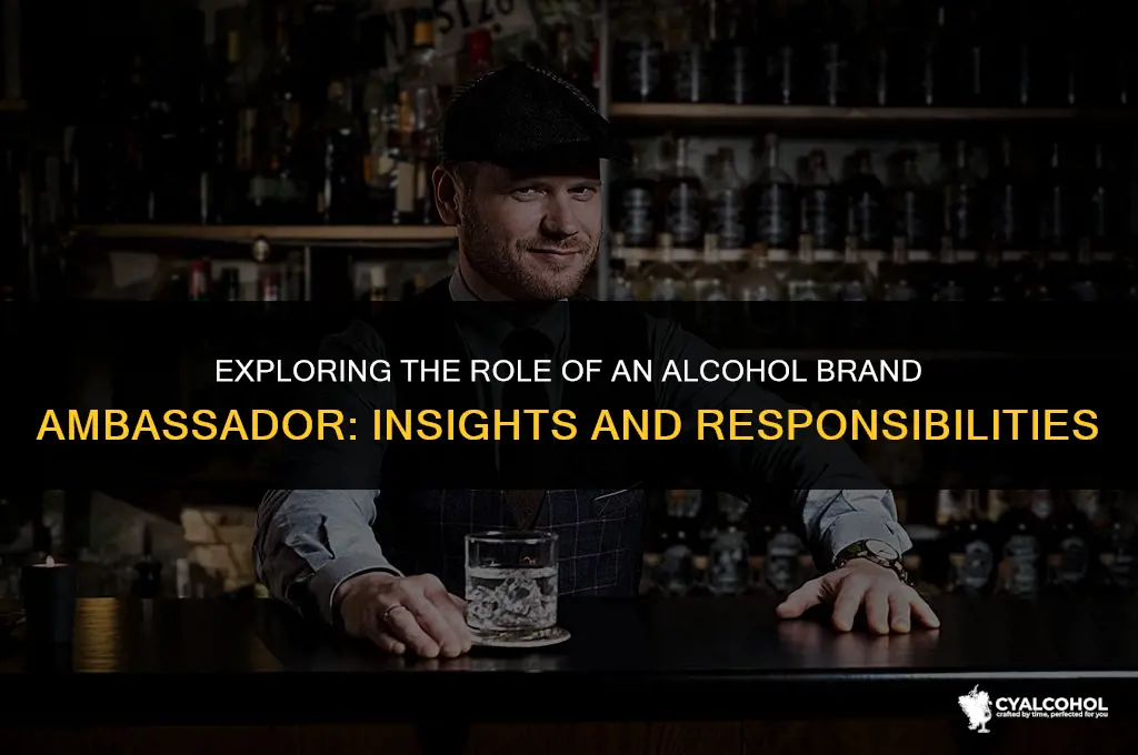 what is an alcohol brand ambassador