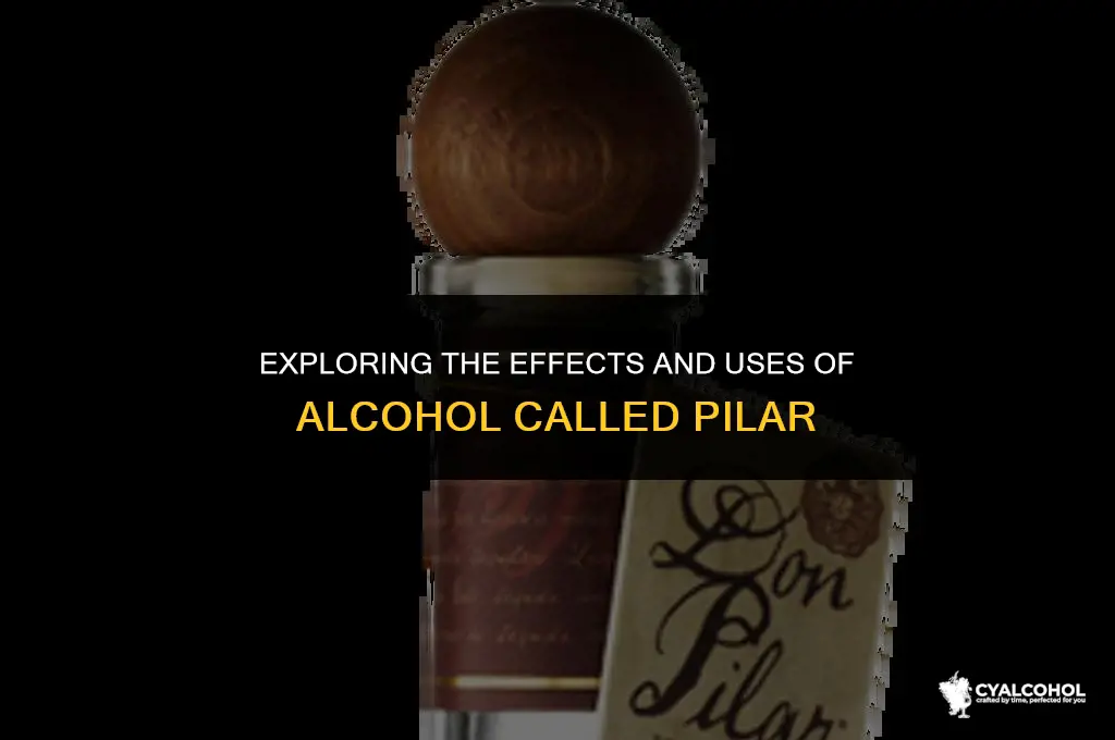 what is an alcohol called pilar