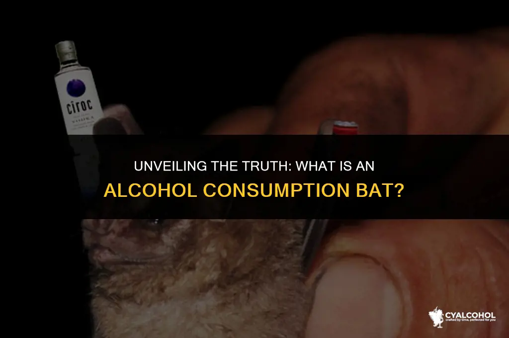 what is an alcohol consumption bat