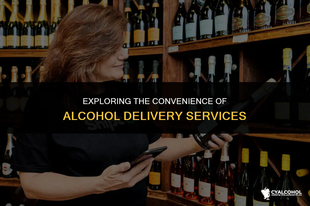 what is an alcohol delivery service