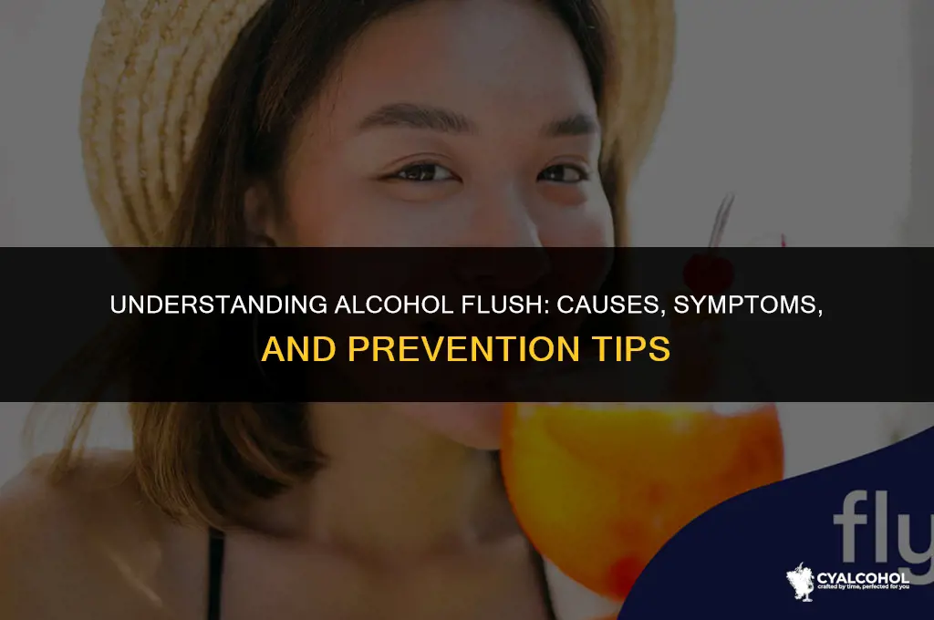 what is an alcohol flush report