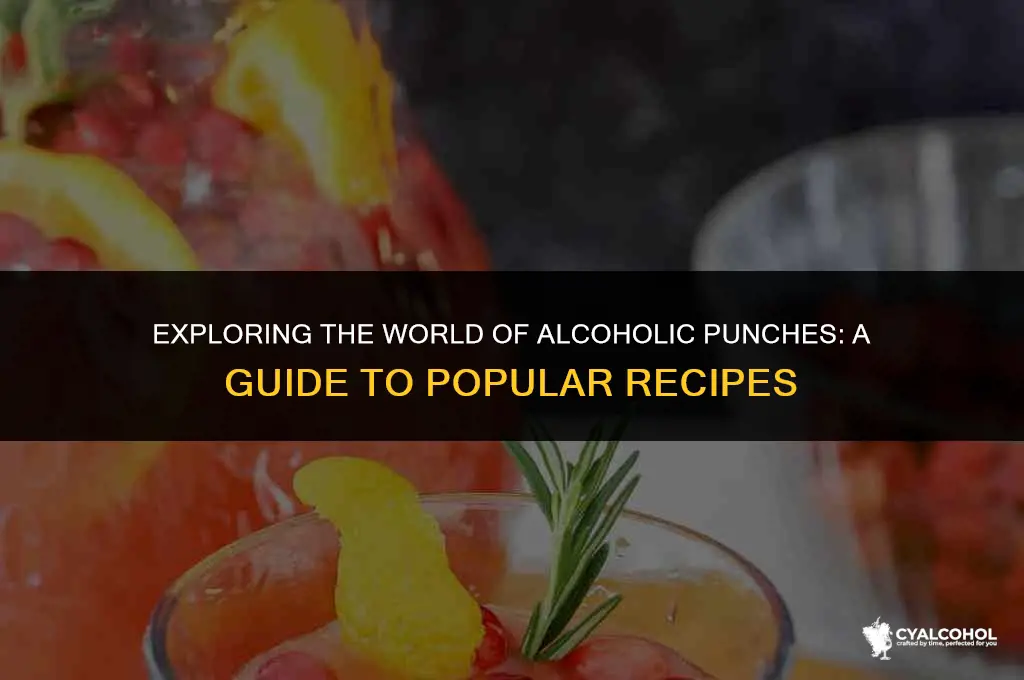 what is an alcohol punch called