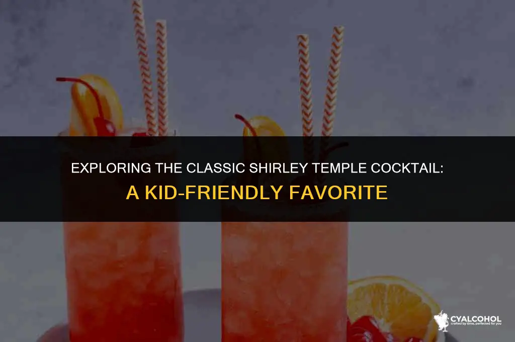 what is an alcoholic shirley temple