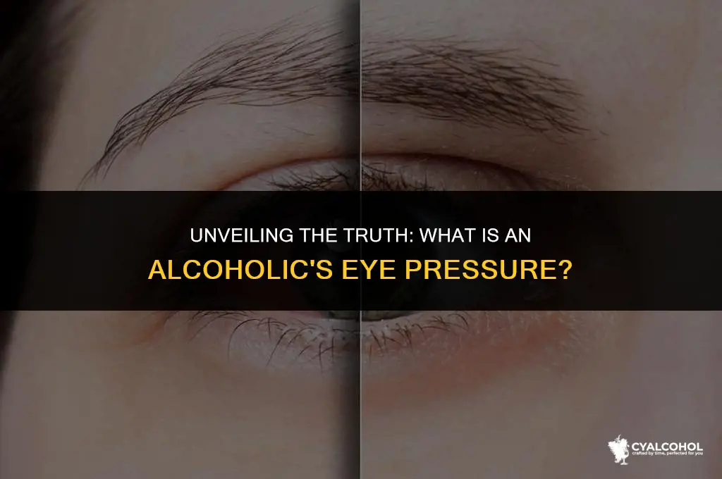 what is an alcoholics eye ppressure