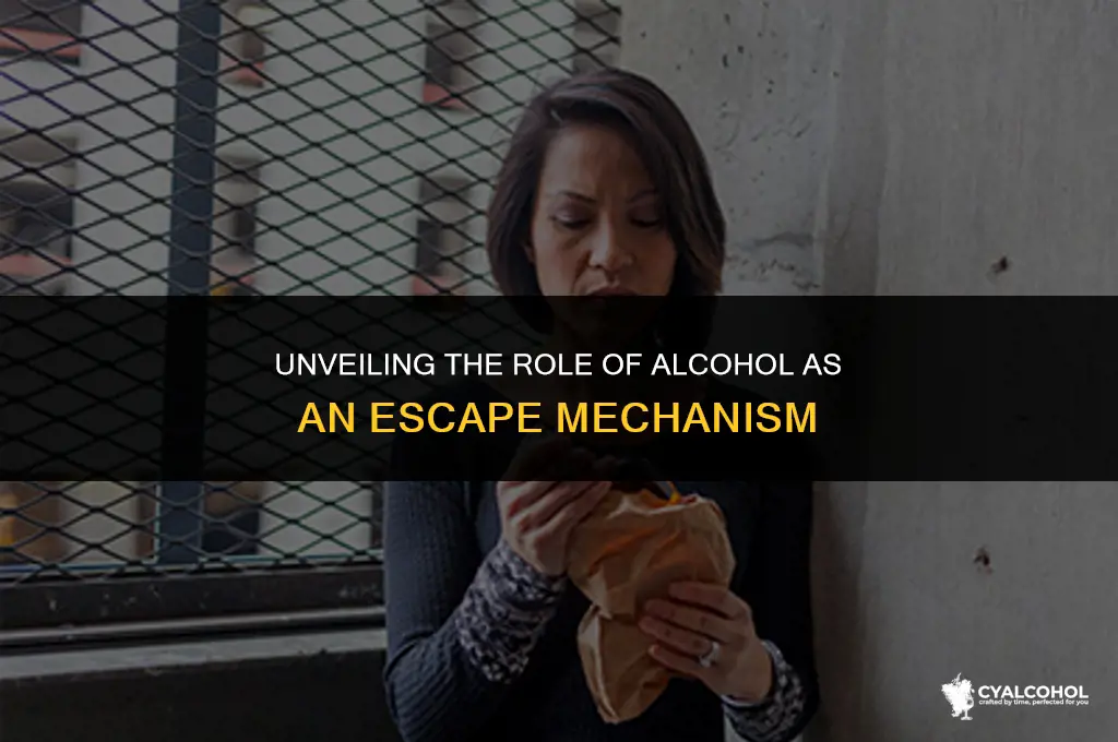 what is an escape mechanism alcohol