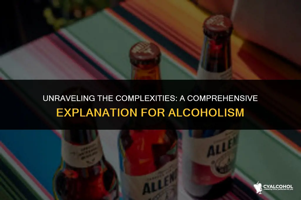 what is an explanation for alcoholism