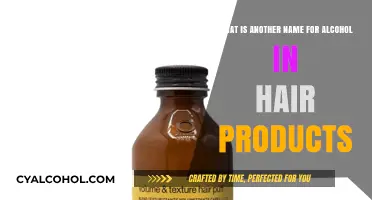 Alcohol in Hair Products: The Other Name Game